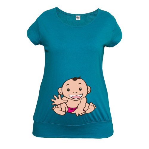 KOSZULKA CIĄŻOWA DAMSKA BABY 69