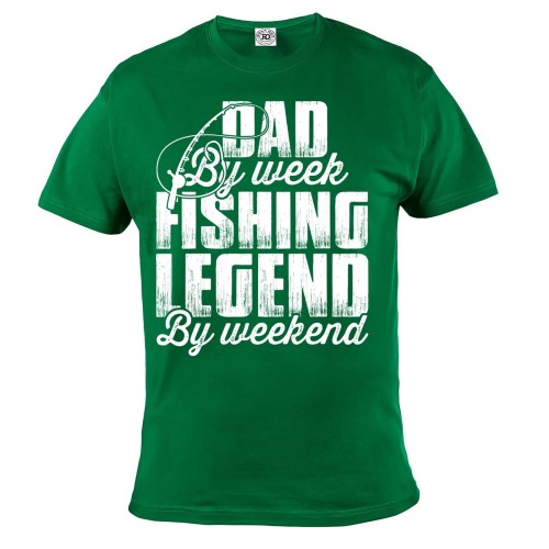 KOSZULKA DAD BY WEEK FISHING LEGEND BY WEEKEND 2