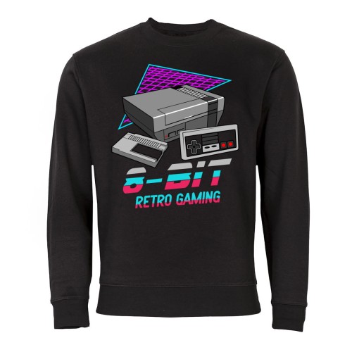 MĘSKA BLUZA DLA GRACZA GAMINGOWA RETRO GAMING KONSOLA VINTAGE