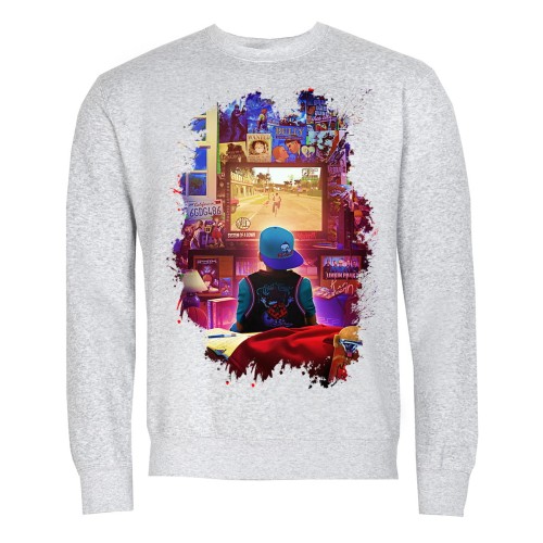 MĘSKA BLUZA DLA GRACZA GAMINGOWA ŚWIAT GIER