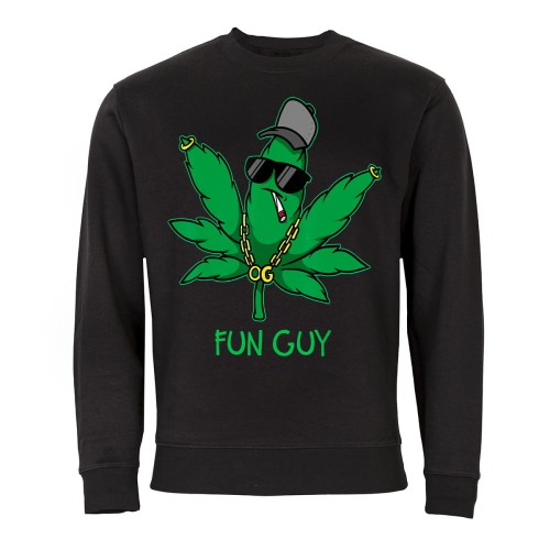MĘSKA BLUZA MARIHUANA CANNABIS 420 FUN GUY 1
