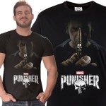 MĘSKA KOSZULKA FILMOWA PUNISHER MARVEL DLA FANA