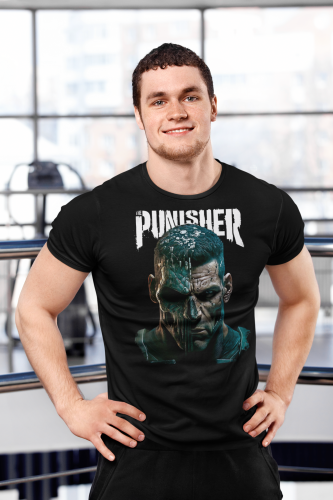 MĘSKA KOSZULKA FILMOWA PUNISHER MARVEL FRANK CASTLE 6