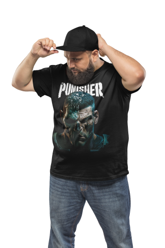 MĘSKA KOSZULKA FILMOWA PUNISHER MARVEL FRANK CASTLE 4