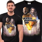 MĘSKA KOSZULKA FILMOWA FAST X SZYBCY I WŚCIEKLI VIN DIESEL JASON MAMOA