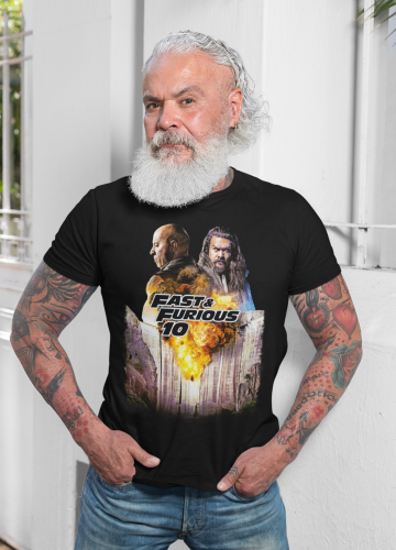 MĘSKA KOSZULKA FILMOWA FAST X SZYBCY I WŚCIEKLI VIN DIESEL JASON MAMOA 11
