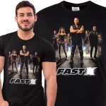 MĘSKA KOSZULKA FILMOWA SZYBCY I WŚCIEKLI FAST AND FURIOUS BOHATEROWIE