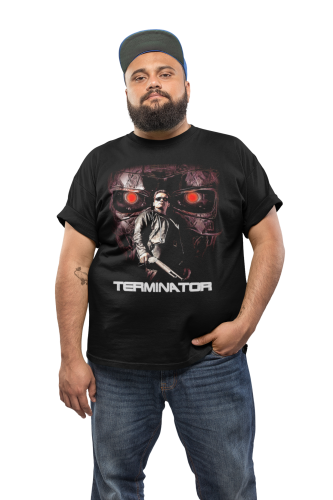 MĘSKA KOSZULKA FILMOWA TERMINATOR ARNOLD SCHWARZENEGGER 5