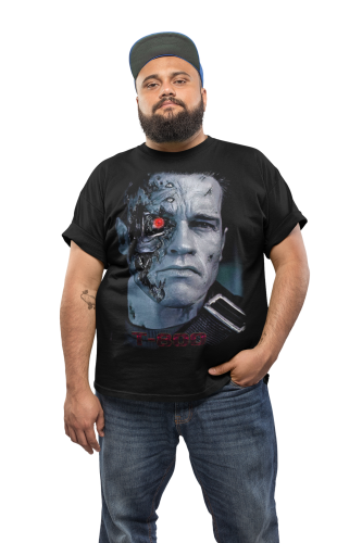 MĘSKA KOSZULKA FILMOWA TERMINATOR NIEZNISZCZALNY CYBORG 5