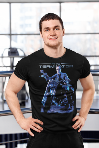 MĘSKA KOSZULKA FILMOWA TERMINATOR CYBORG ARNOLD SCHWARZENEGGER 8