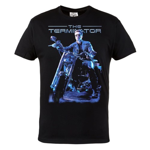 MĘSKA KOSZULKA FILMOWA TERMINATOR CYBORG ARNOLD SCHWARZENEGGER 2
