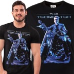 MĘSKA KOSZULKA FILMOWA TERMINATOR CYBORG ARNOLD SCHWARZENEGGER