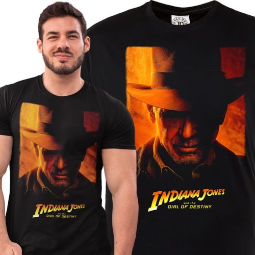 MĘSKA KOSZULKA FILMOWA INDIANA JONES I ARTEFAKT PRZEZNACZENIA 1