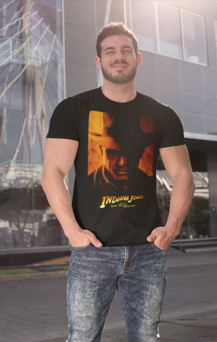 MĘSKA KOSZULKA FILMOWA INDIANA JONES I ARTEFAKT PRZEZNACZENIA 9