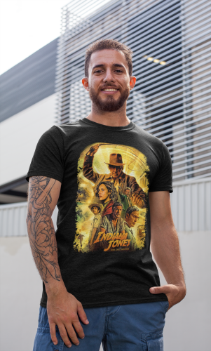 MĘSKA KOSZULKA FILMOWA INDIANA JONES I ARTEFAKT PRZEZNACZENIA 6