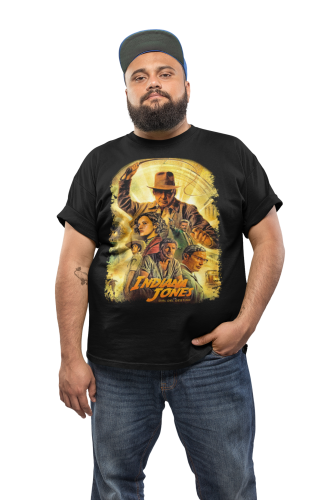 MĘSKA KOSZULKA FILMOWA INDIANA JONES I ARTEFAKT PRZEZNACZENIA 5