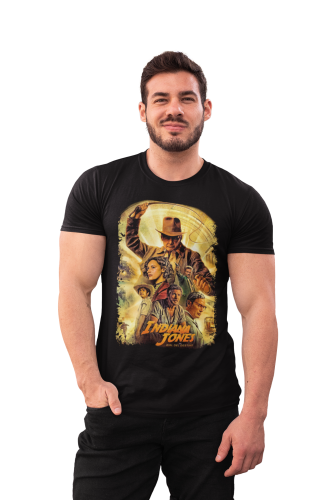 MĘSKA KOSZULKA FILMOWA INDIANA JONES I ARTEFAKT PRZEZNACZENIA 3