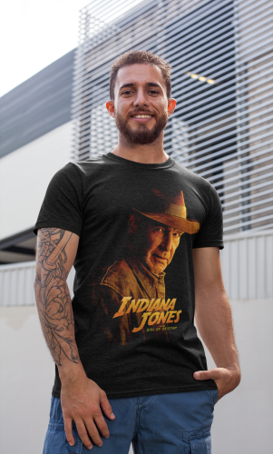 MĘSKA KOSZULKA FILMOWA INDIANA JONES I ARTEFAKT PRZEZNACZENIA HARRISON FORD 6