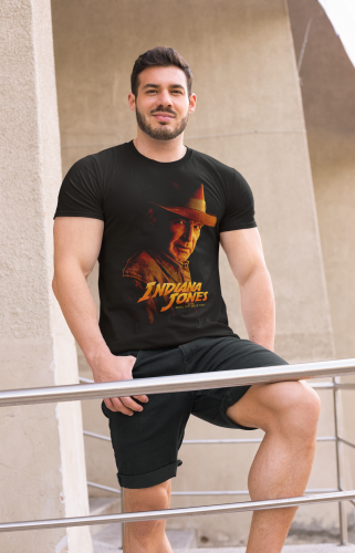 MĘSKA KOSZULKA FILMOWA INDIANA JONES I ARTEFAKT PRZEZNACZENIA HARRISON FORD 7