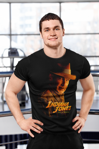 MĘSKA KOSZULKA FILMOWA INDIANA JONES I ARTEFAKT PRZEZNACZENIA HARRISON FORD 8