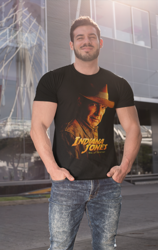 MĘSKA KOSZULKA FILMOWA INDIANA JONES I ARTEFAKT PRZEZNACZENIA HARRISON FORD 9