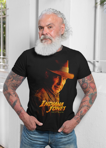 MĘSKA KOSZULKA FILMOWA INDIANA JONES I ARTEFAKT PRZEZNACZENIA HARRISON FORD 10