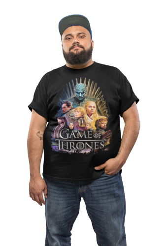 MĘSKA KOSZULKA DLA FANA FANTASY SERIAL GRA O TRON 5
