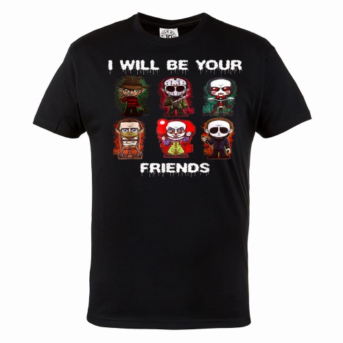 KOSZULKA NA HALLOWEEN HORROR FILMOWA FRIENDS HAL23 