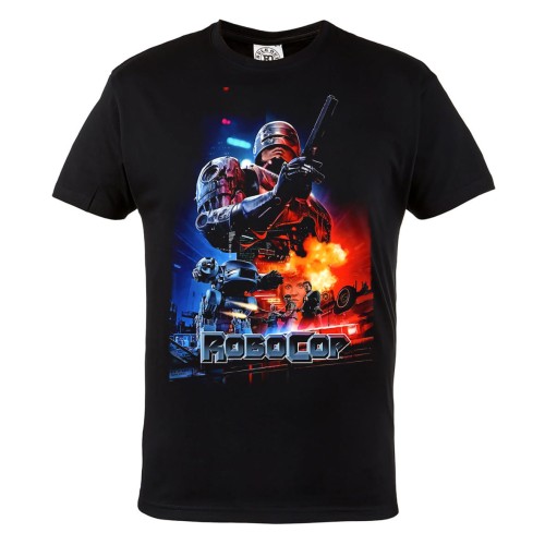 MĘSKA KOSZULKA FILMOWA ROBOCOP CYBORG SCIENCE FICTION 2