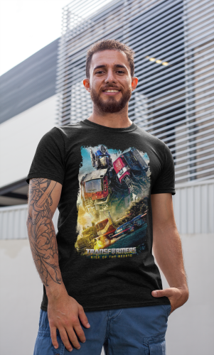 MĘSKA KOSZULKA FILMOWA TRANSFORMERS RISE OF THE BEASTS PRZEBUDZENIE BESTII 5