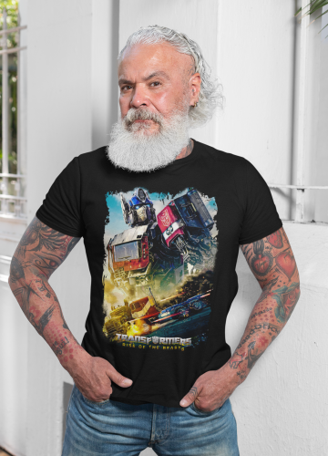 MĘSKA KOSZULKA FILMOWA TRANSFORMERS RISE OF THE BEASTS PRZEBUDZENIE BESTII 8