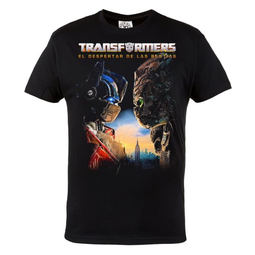 MĘSKA KOSZULKA FILMOWA TRANSFORMERS PRZEBUDZENIE BESTII AUTOBOTY 2