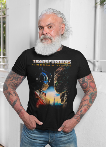 MĘSKA KOSZULKA FILMOWA TRANSFORMERS PRZEBUDZENIE BESTII AUTOBOTY 8