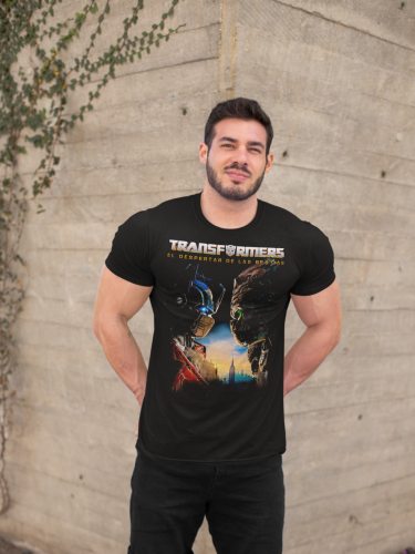 MĘSKA KOSZULKA FILMOWA TRANSFORMERS PRZEBUDZENIE BESTII AUTOBOTY 9