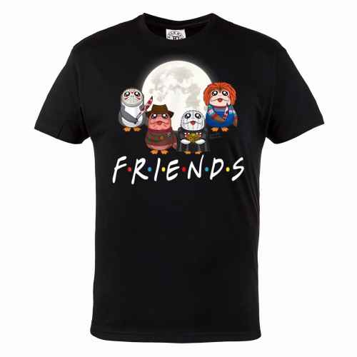 KOSZULKA NA HALLOWEEN HORROR FILMOWA FRIENDS HAL33 