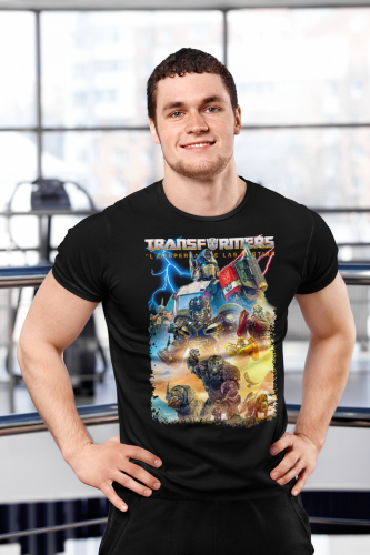 MĘSKA KOSZULKA FILMOWA TRANSFORMERS PRZEBUDZENIE BESTII WOJNA AUTOBOTÓW 6