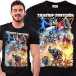 MĘSKA KOSZULKA FILMOWA TRANSFORMERS PRZEBUDZENIE BESTII WOJNA AUTOBOTÓW