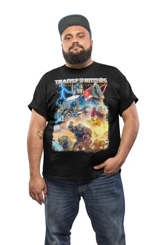 MĘSKA KOSZULKA FILMOWA TRANSFORMERS PRZEBUDZENIE BESTII WOJNA AUTOBOTÓW 4