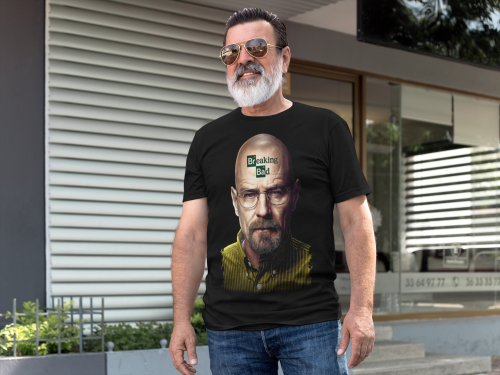 MĘSKA KOSZULKA SERIALOWA BREAKING BAD WALTER WHITE 7
