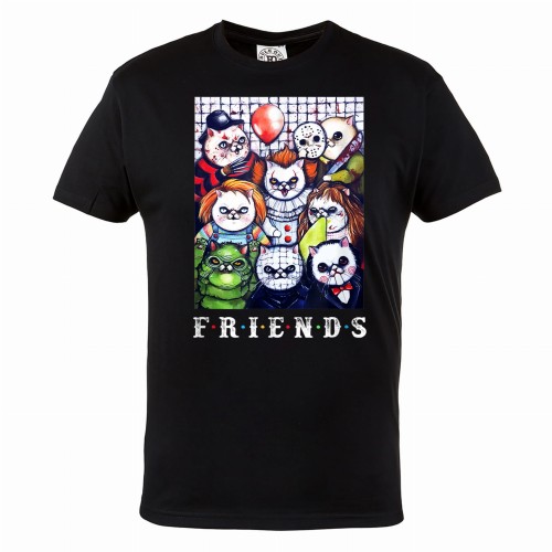 KOSZULKA NA HALLOWEEN HORROR FILMOWA FRIENDS HAL40