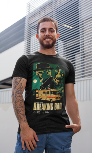 MĘSKA KOSZULKA SERIALOWA BREAKING BAD CHEMIK HEISENBERG 5