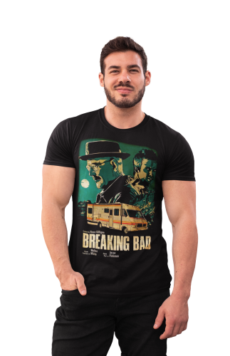 MĘSKA KOSZULKA SERIALOWA BREAKING BAD CHEMIK HEISENBERG 4