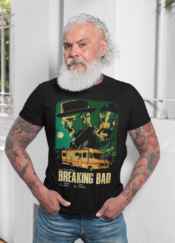 MĘSKA KOSZULKA SERIALOWA BREAKING BAD CHEMIK HEISENBERG 8
