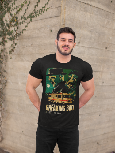 MĘSKA KOSZULKA SERIALOWA BREAKING BAD CHEMIK HEISENBERG 9