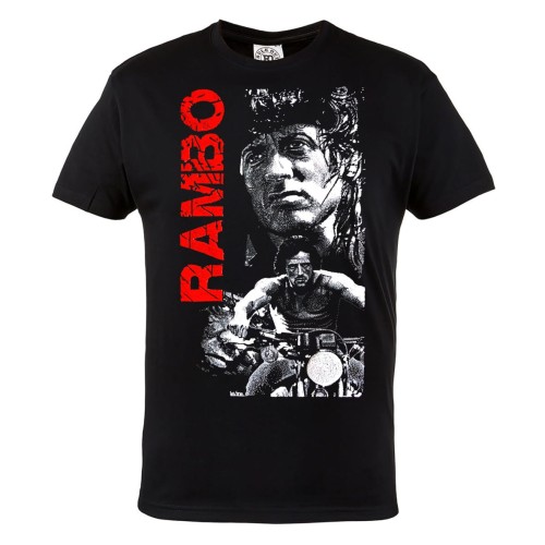 MĘSKA KOSZULKA FILMOWA JOHN RAMBO LEGENDARNY FILM 2