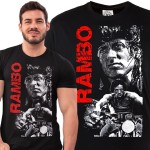 MĘSKA KOSZULKA FILMOWA JOHN RAMBO LEGENDARNY FILM