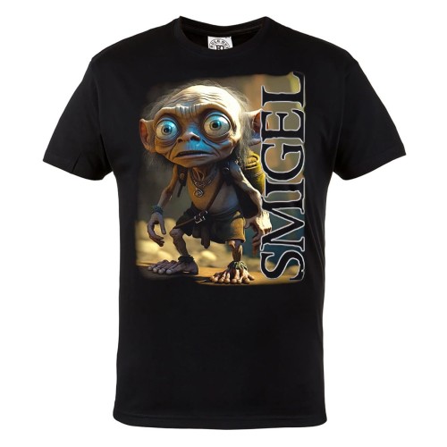 MĘSKA KOSZULKA DLA FANA KULTOWA SERIA FILM HOBBIT STWÓR GOLLUM 2