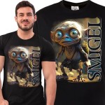 MĘSKA KOSZULKA DLA FANA KULTOWA SERIA FILM HOBBIT STWÓR GOLLUM