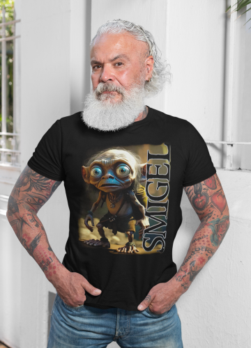 MĘSKA KOSZULKA DLA FANA KULTOWA SERIA FILM HOBBIT STWÓR GOLLUM 8