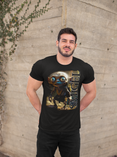 MĘSKA KOSZULKA DLA FANA KULTOWA SERIA FILM HOBBIT STWÓR GOLLUM 9